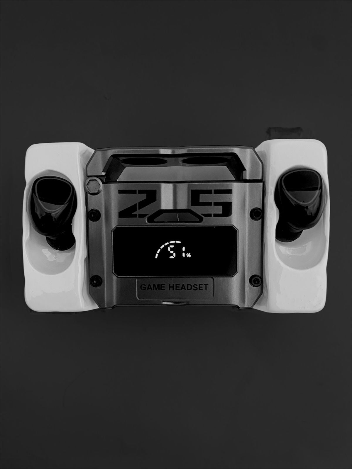 M25 Wireless Gaming Earbuds โ Bluetooth 5.3, LED Display