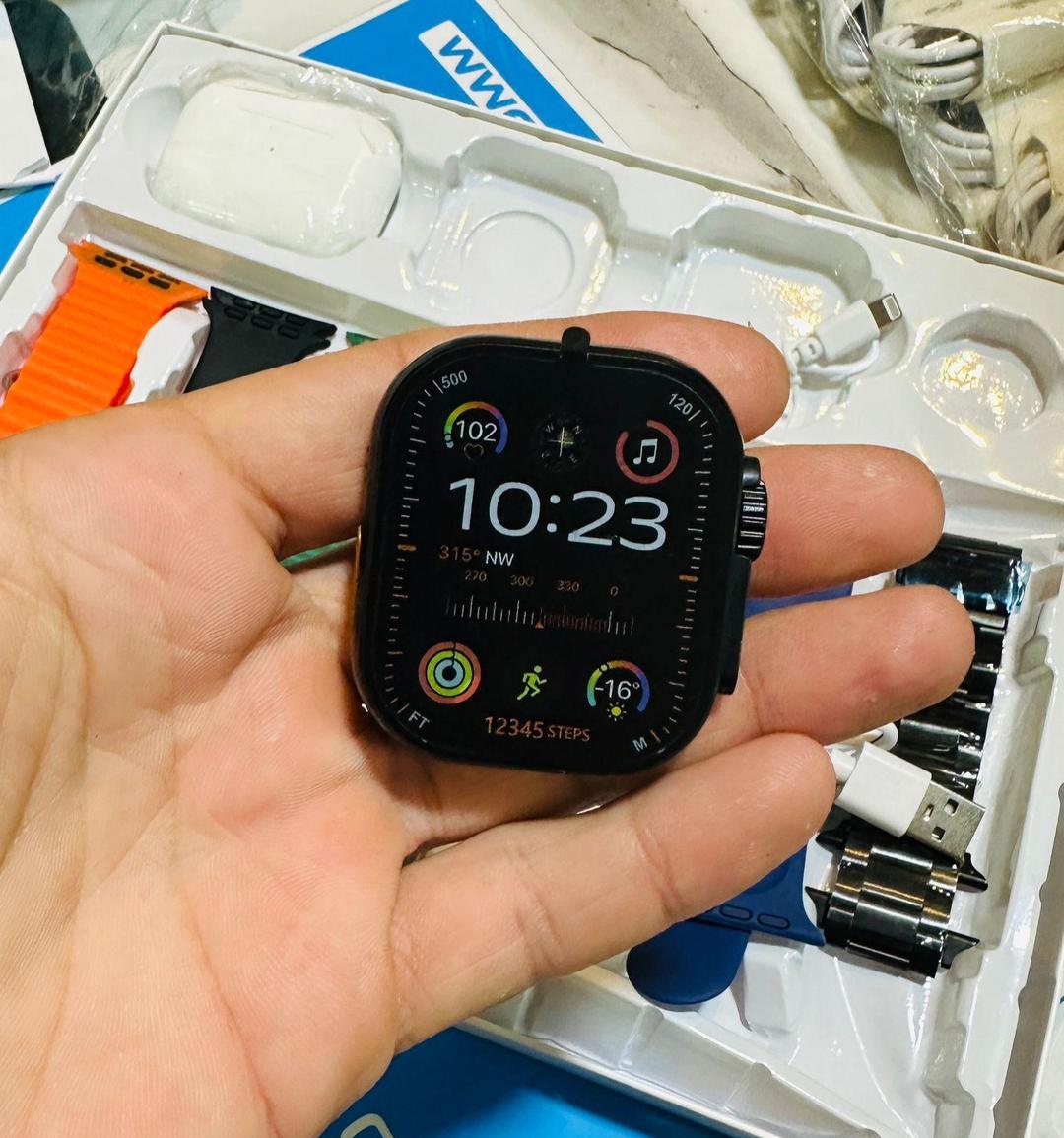 10 In 1 I20 Ultra Max Suit Smart Watch